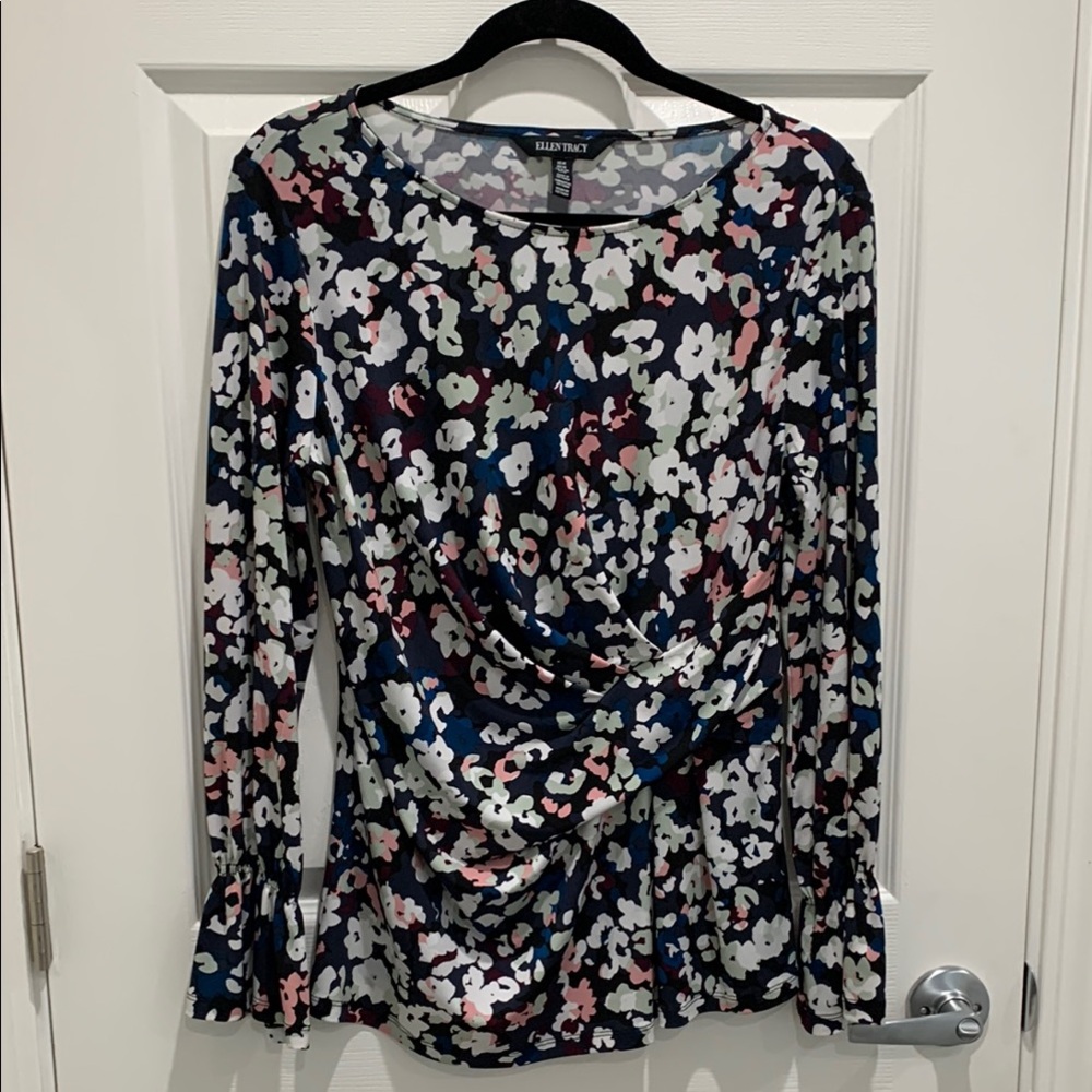 Ellen Tracy Floral Top